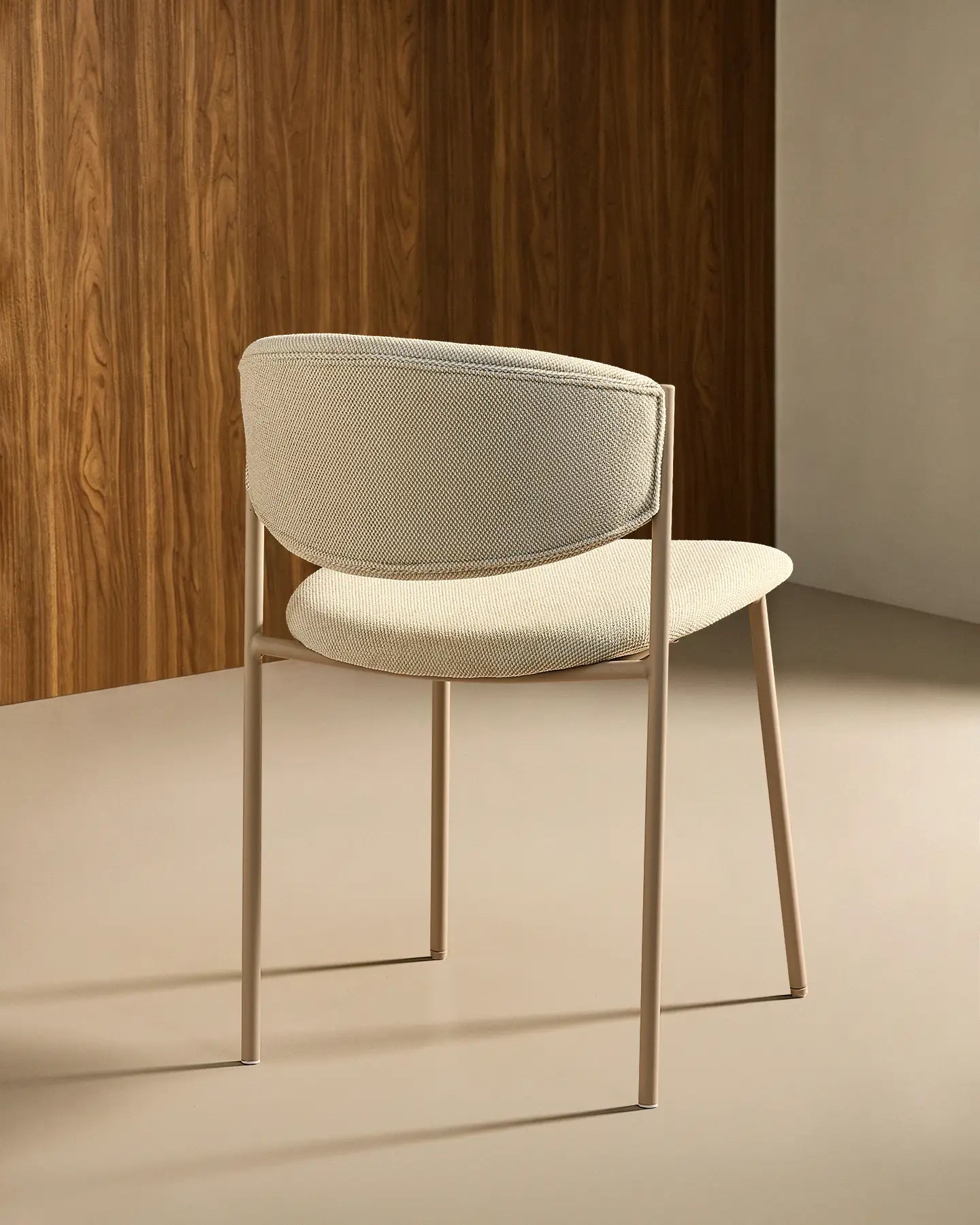 Rowan Cream Linen Blend Dining Chairs