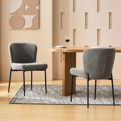 Celeste Bouclé Dining Chairs