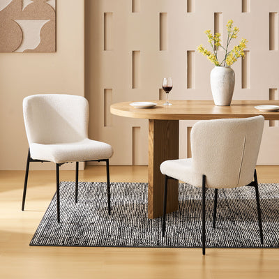Celeste Bouclé Dining Chairs