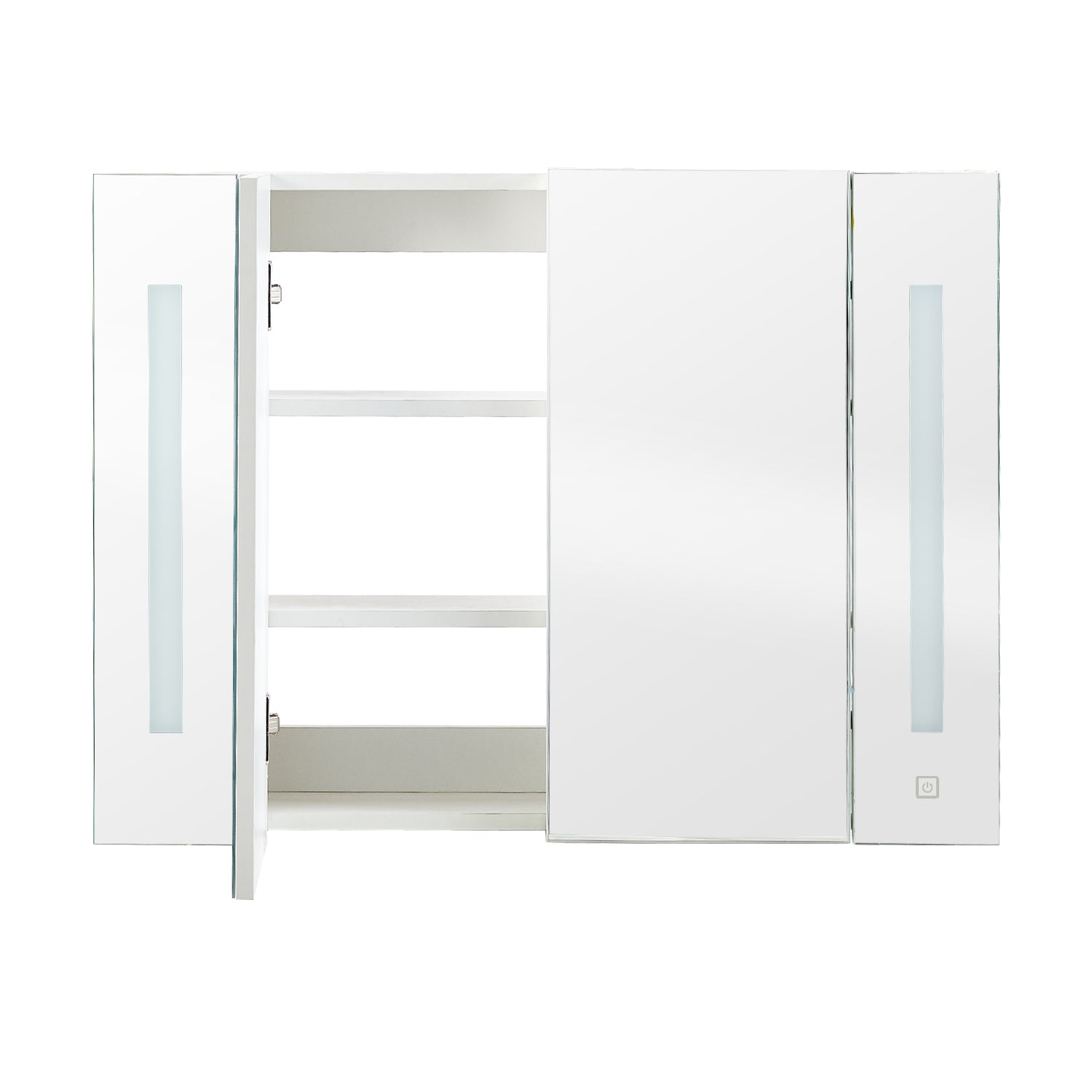 Othello LED Lights Bathroom Mirror Cabinet (2 Door)