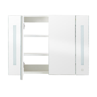 Othello LED Lights Bathroom Mirror Cabinet (2 Door)