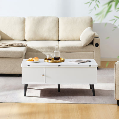 Elna Adjustable Coffee Table with Lift-Top & Storage
