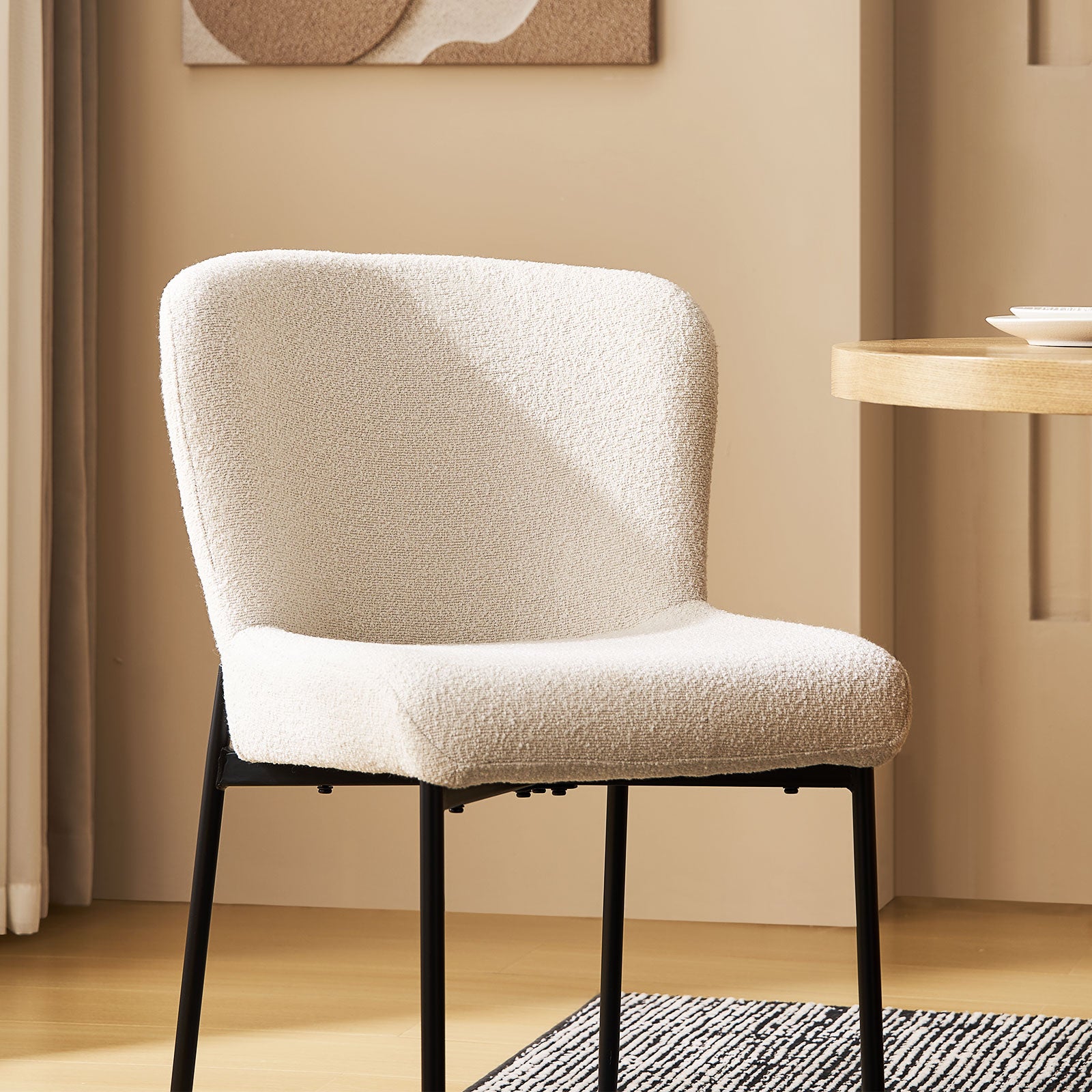 Celeste Bouclé Dining Chairs