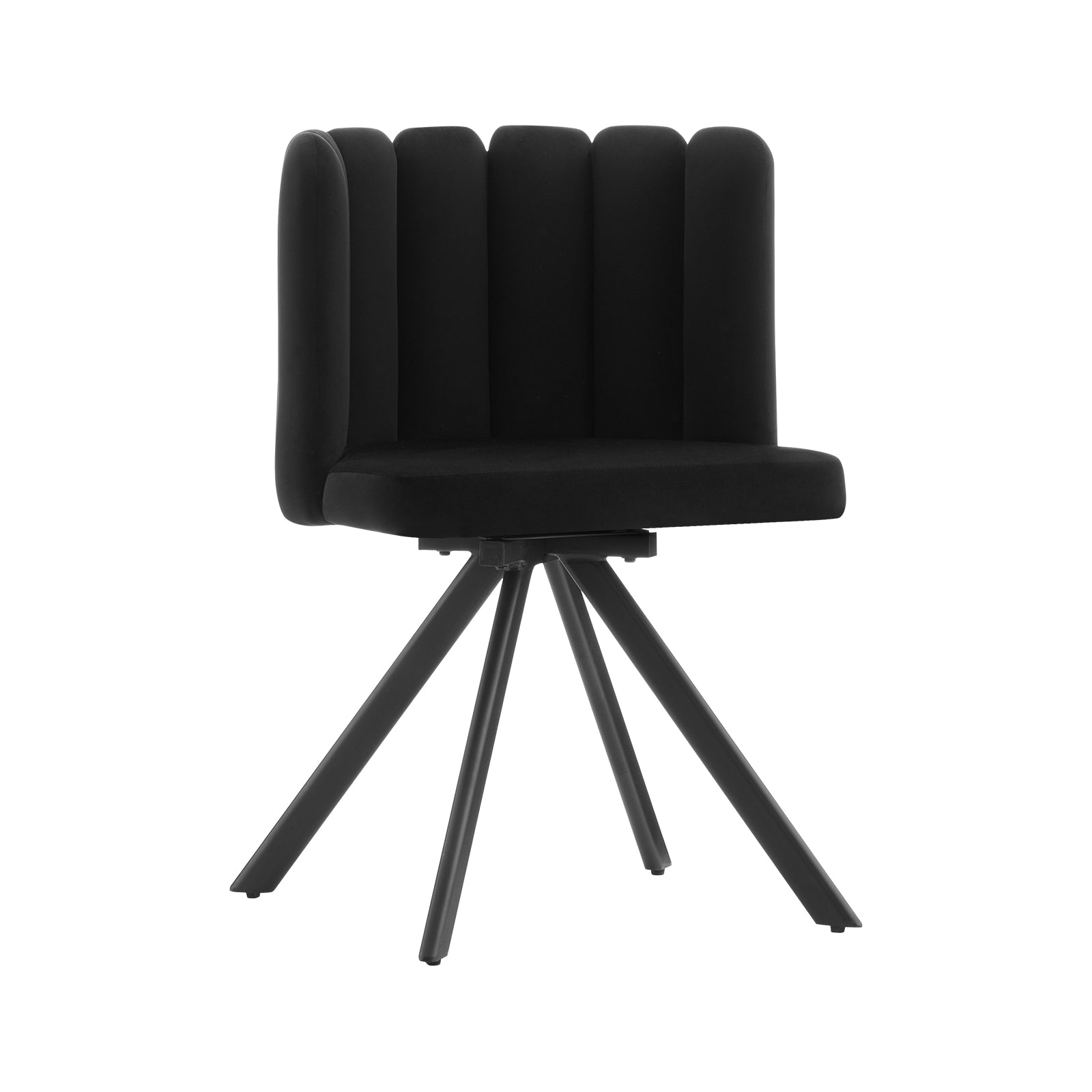Fleur Velvet Swivel Chair
