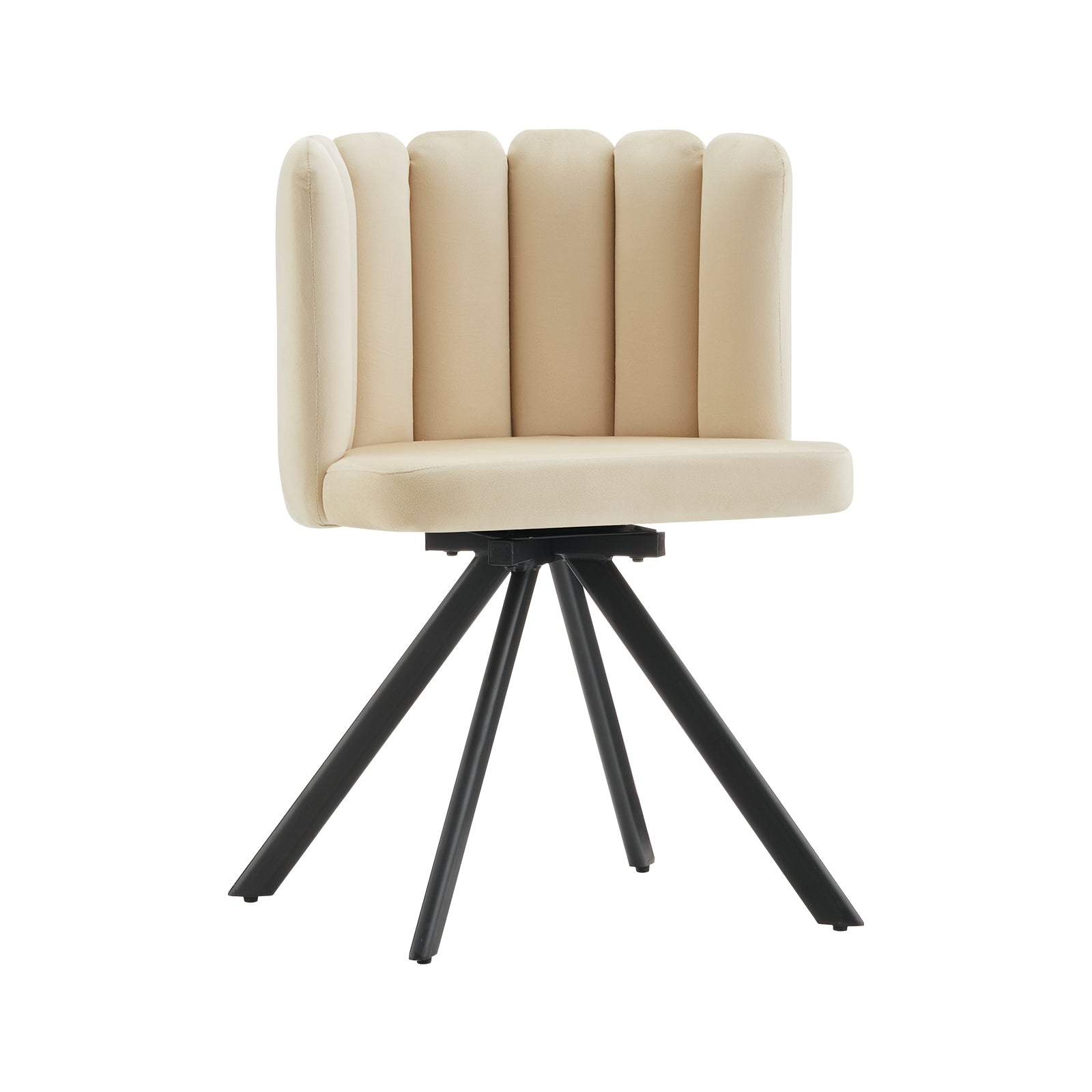 Fleur Velvet Swivel Chair