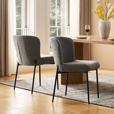 Celeste Bouclé Dining Chairs