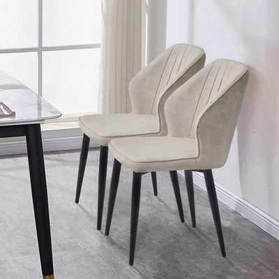 Danforth Faux Leather Dining Chairs