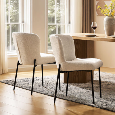 Celeste Bouclé Dining Chairs