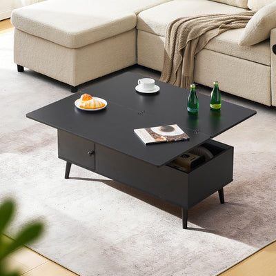 Elna Adjustable Coffee Table with Lift-Top & Storage