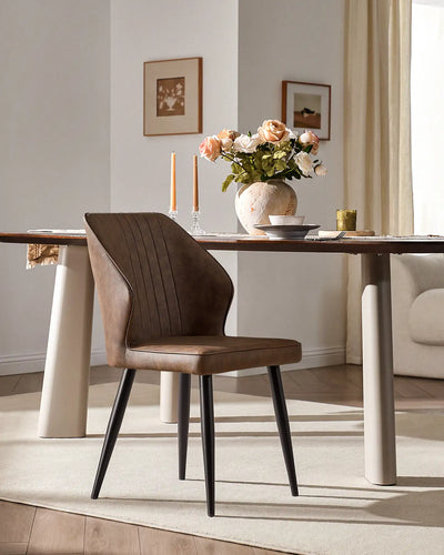 Danforth Faux Leather Dining Chairs