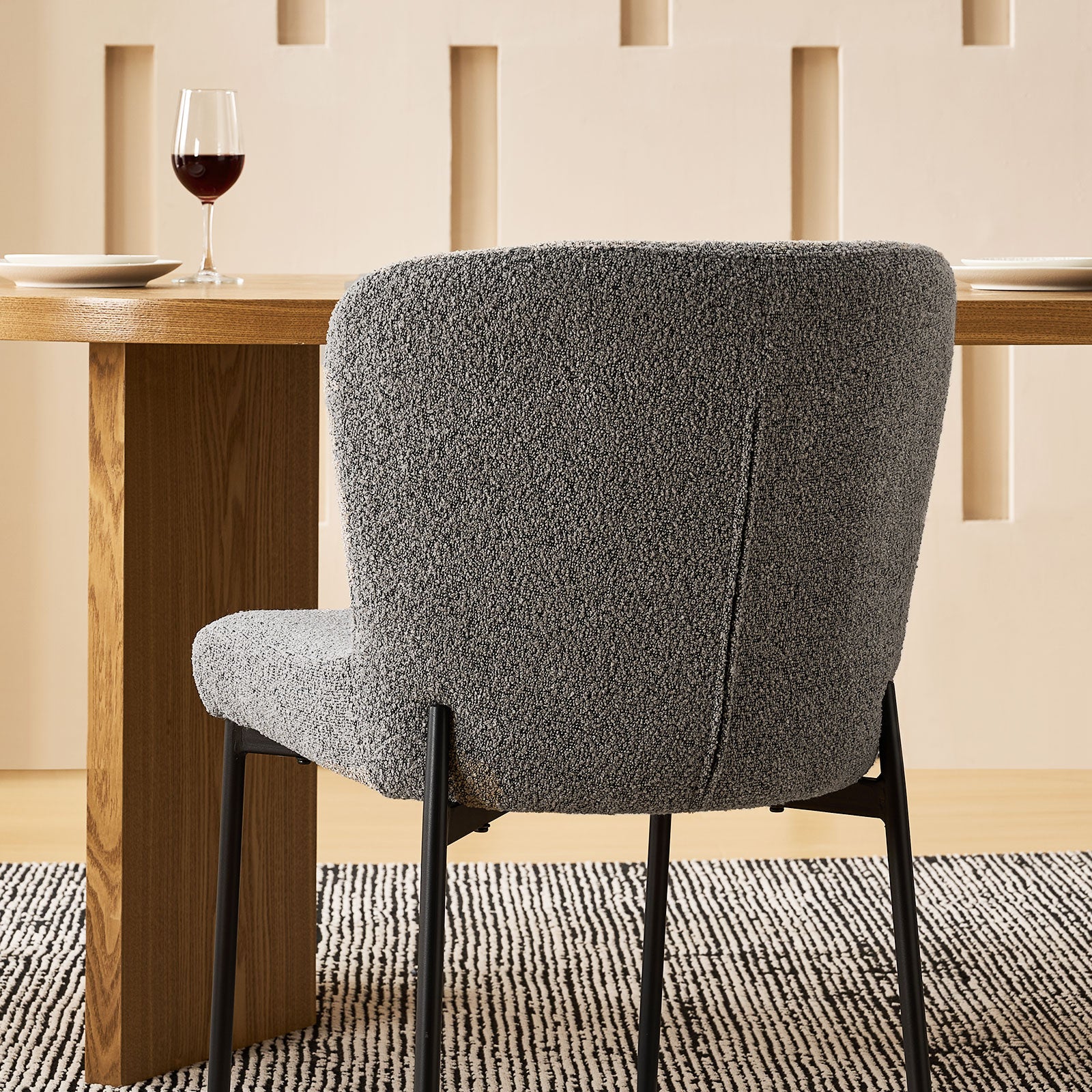 Celeste Bouclé Dining Chairs