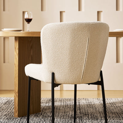 Celeste Bouclé Dining Chairs