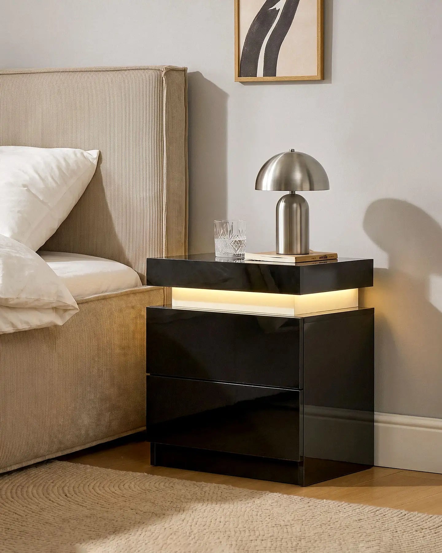 Kumar Smart RGB Bedside Table