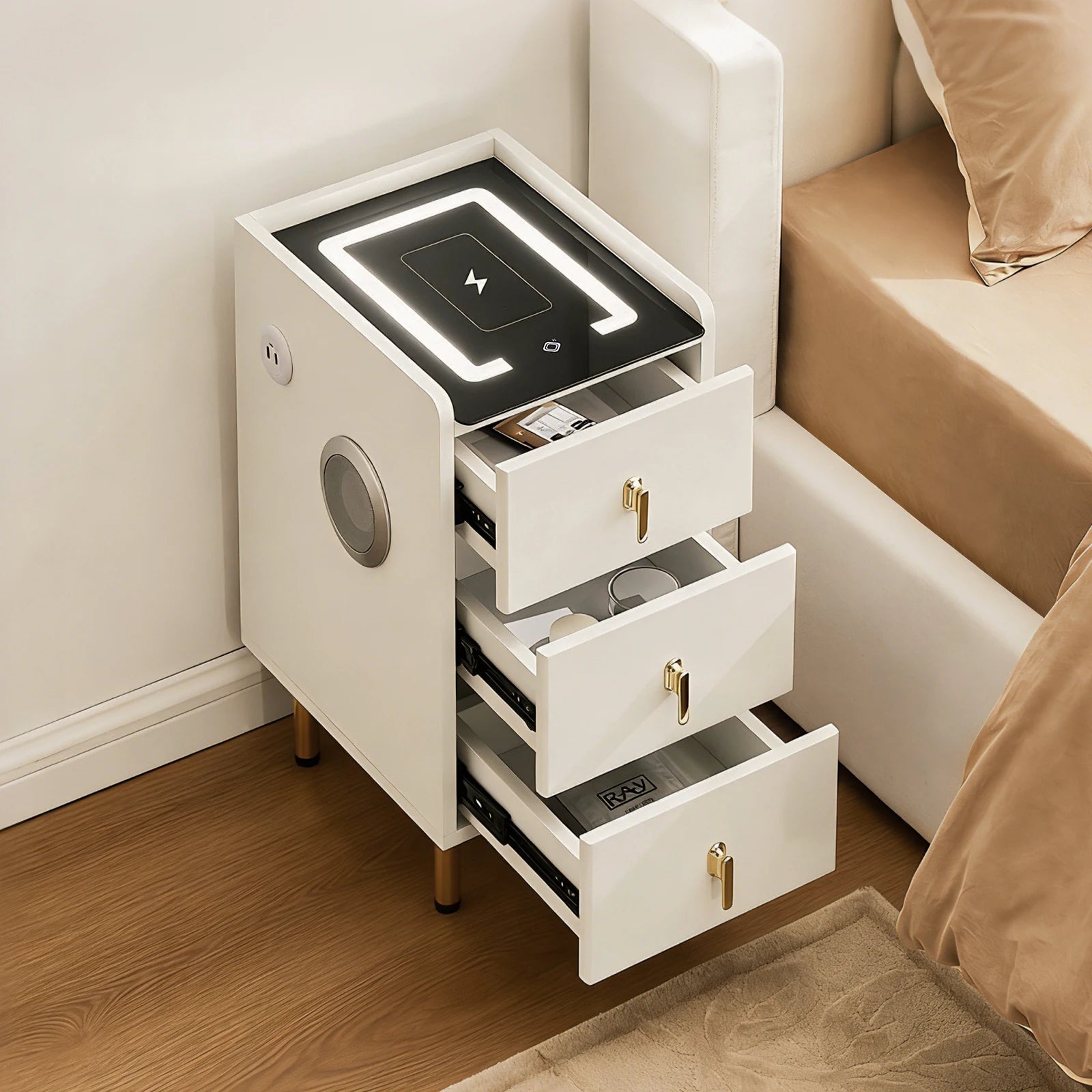 Aldivo Smart Bedside Table