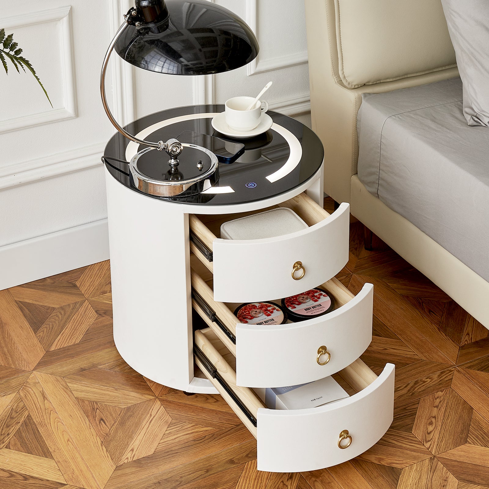 Cirona Smart Bedside Table