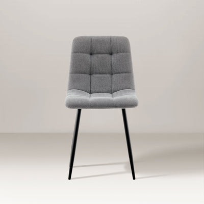 Chaise de salle à manger Christie en mélange de lin
