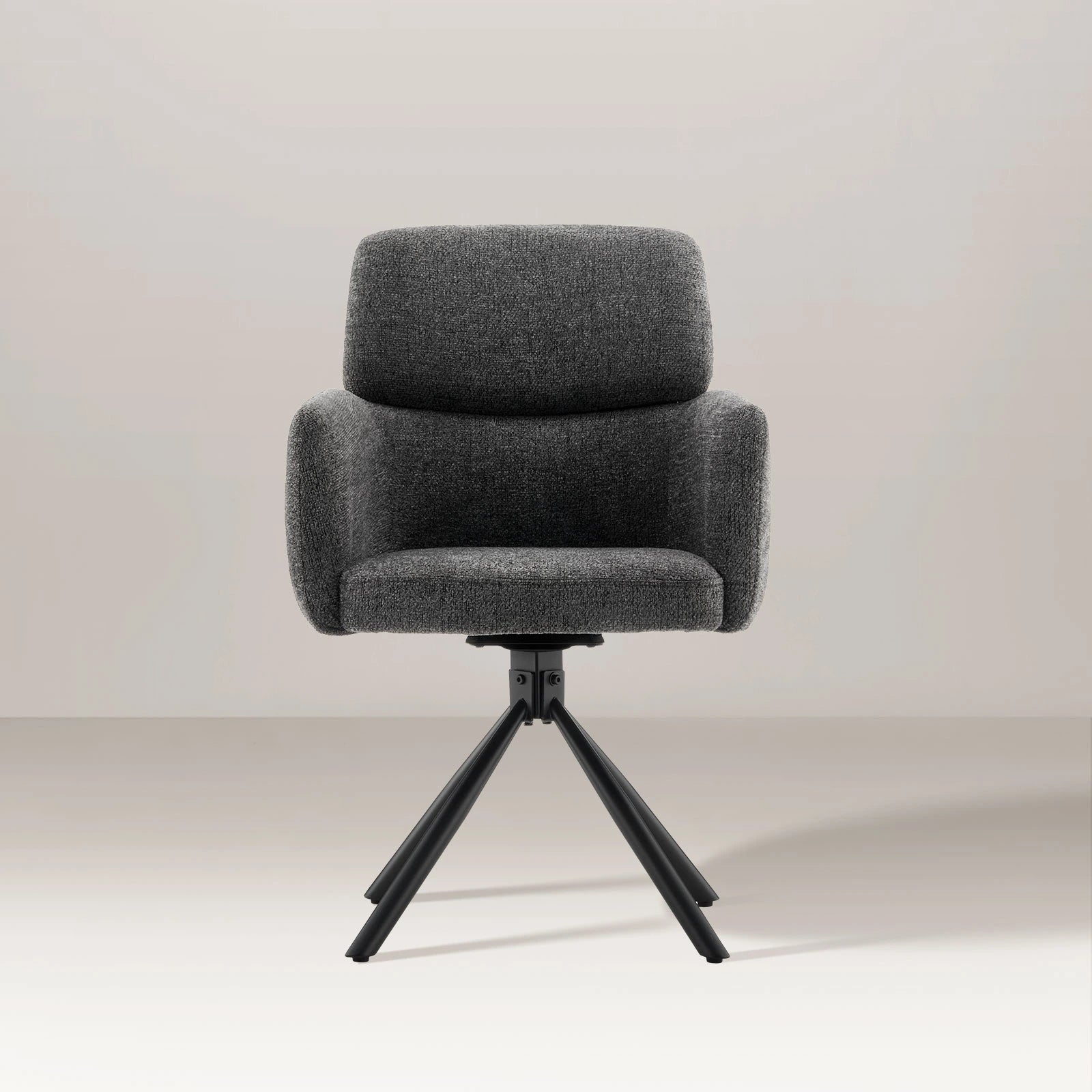 Castoro Chenille Swivel Chair