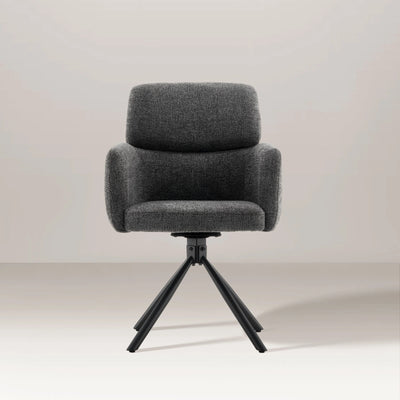 Castoro Chenille Swivel Chair