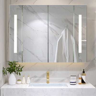 Othello LED Lights Bathroom Mirror Cabinet (2 Door)