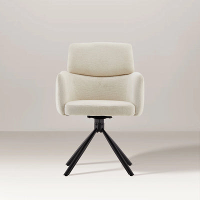 Castoro Chenille Swivel Chair