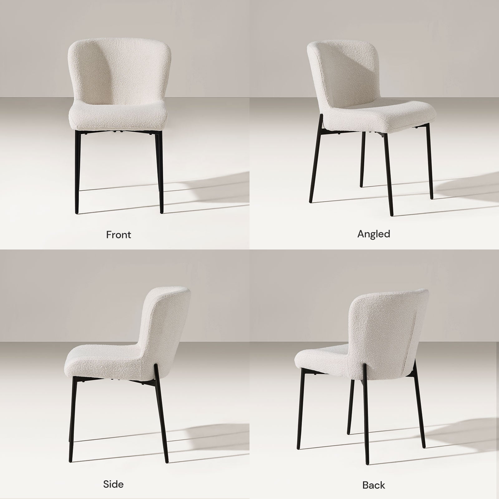Celeste Bouclé Dining Chairs