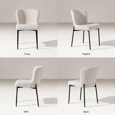 Celeste Bouclé Dining Chairs
