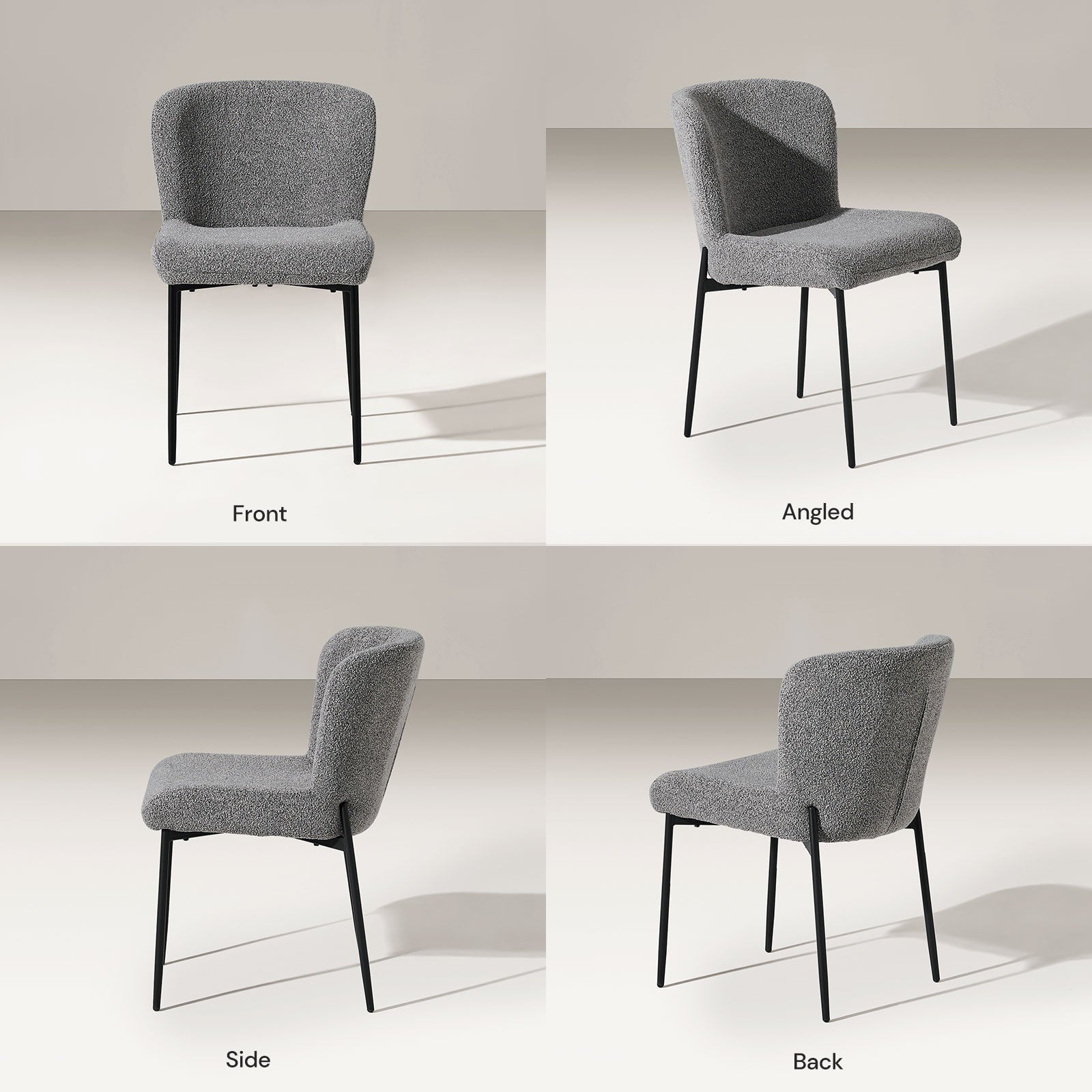 Celeste Bouclé Dining Chairs