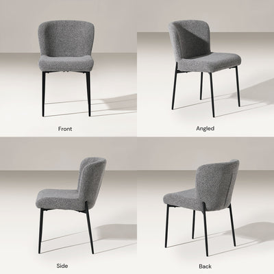 Celeste Bouclé Dining Chairs