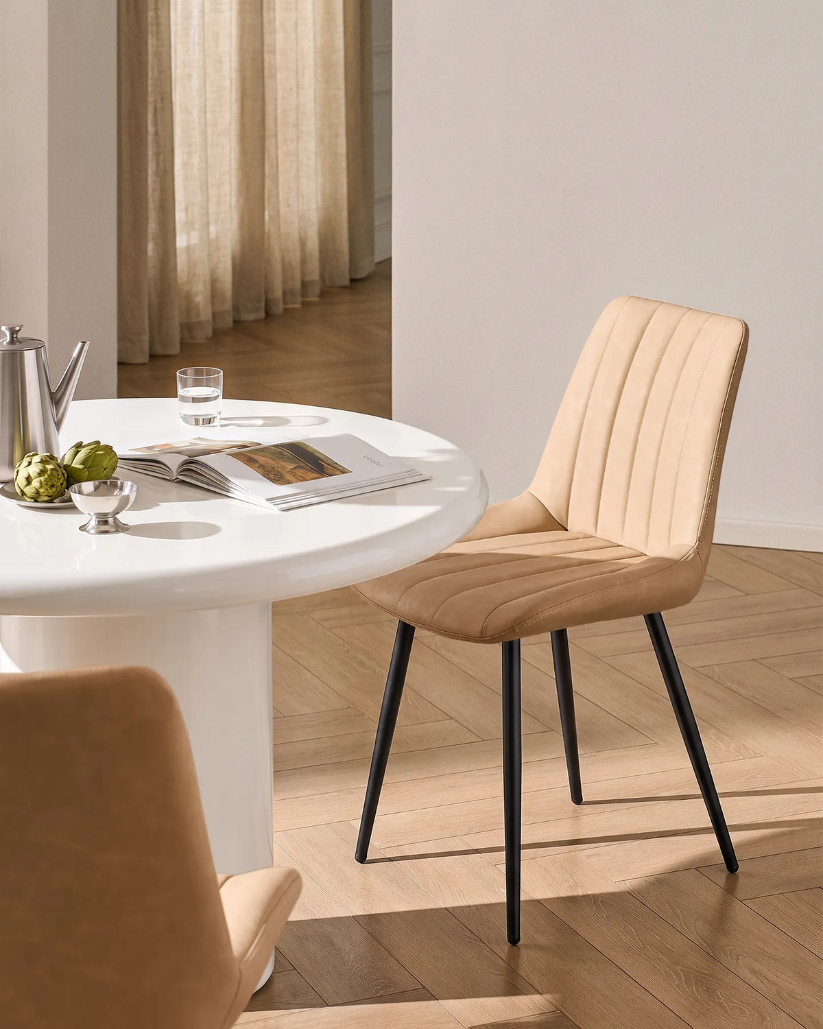 Clair Eetkamerstoelen van Kunstleer