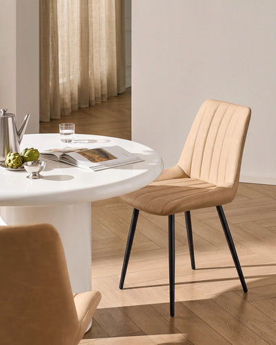 Clair Eetkamerstoelen van Kunstleer