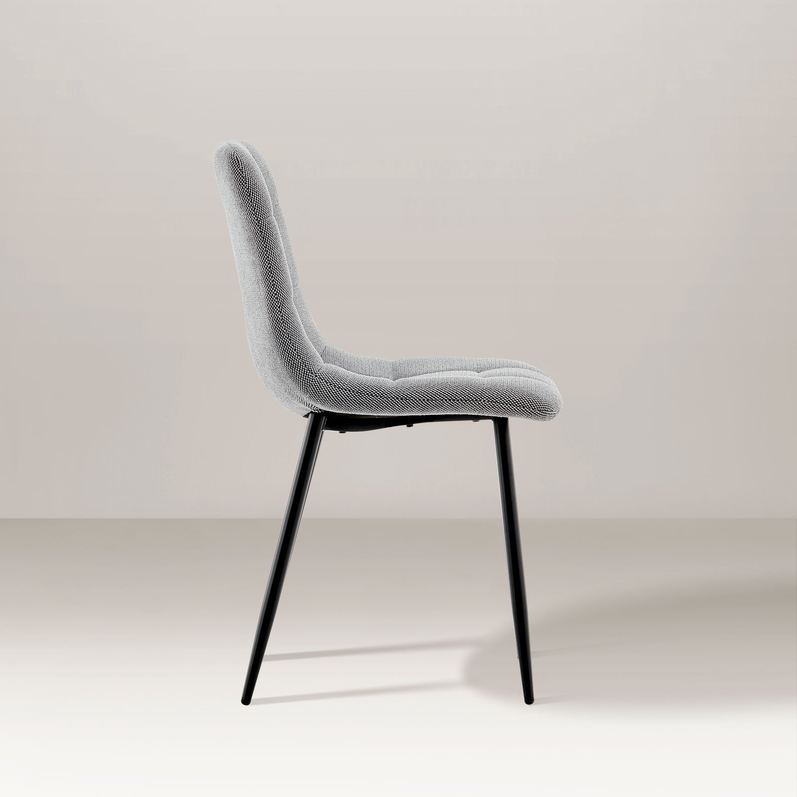 Chaise de salle à manger Christie en mélange de lin