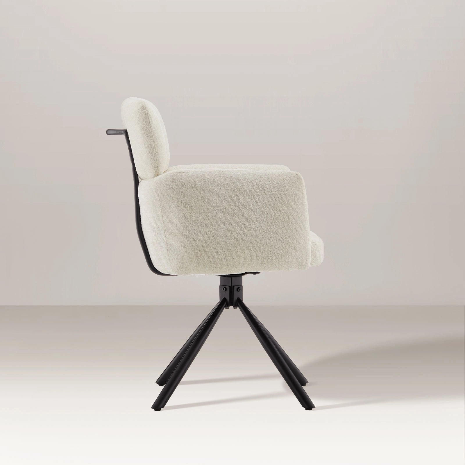 Castoro Chenille Swivel Chair