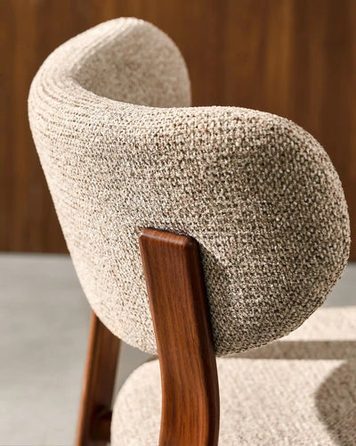 Bramley Light Taupe Chenille Bar Stools, 65 cm