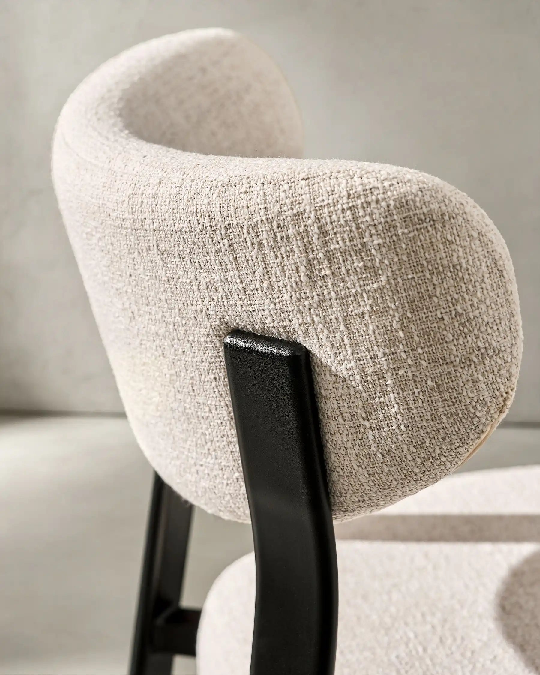 Bramley Linen Blend Bar Stools, 65 cm