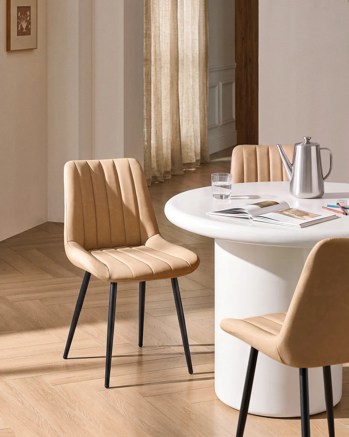 Clair Eetkamerstoelen van Kunstleer