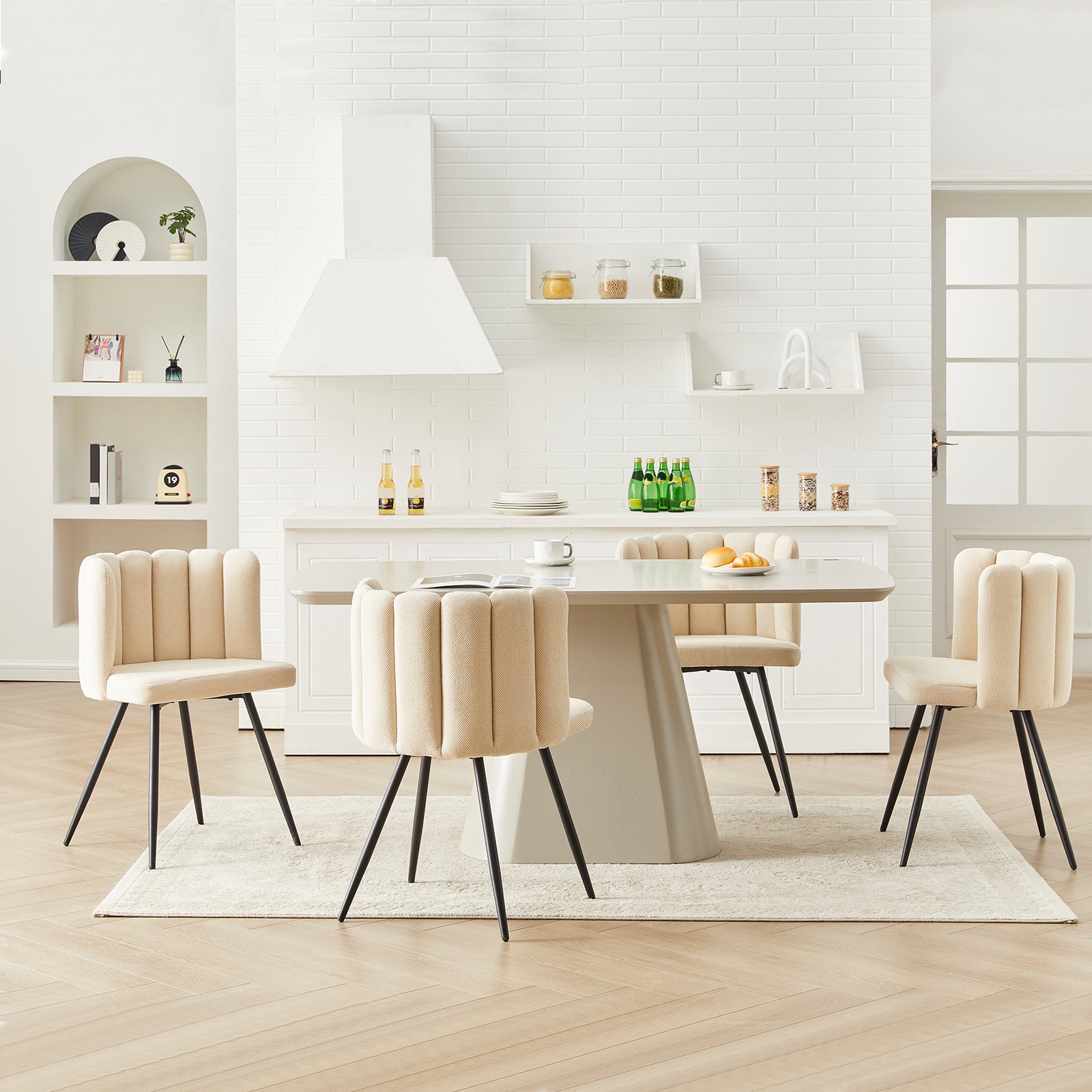 Markland Linen Blend Dining Chair