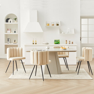 Markland Linen Blend Dining Chair
