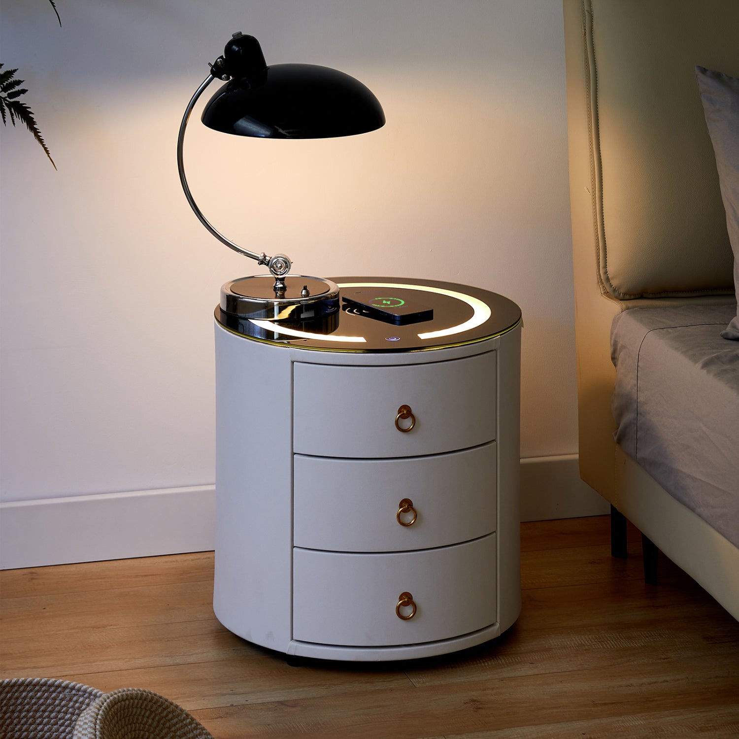 Cirona Smart Bedside Table