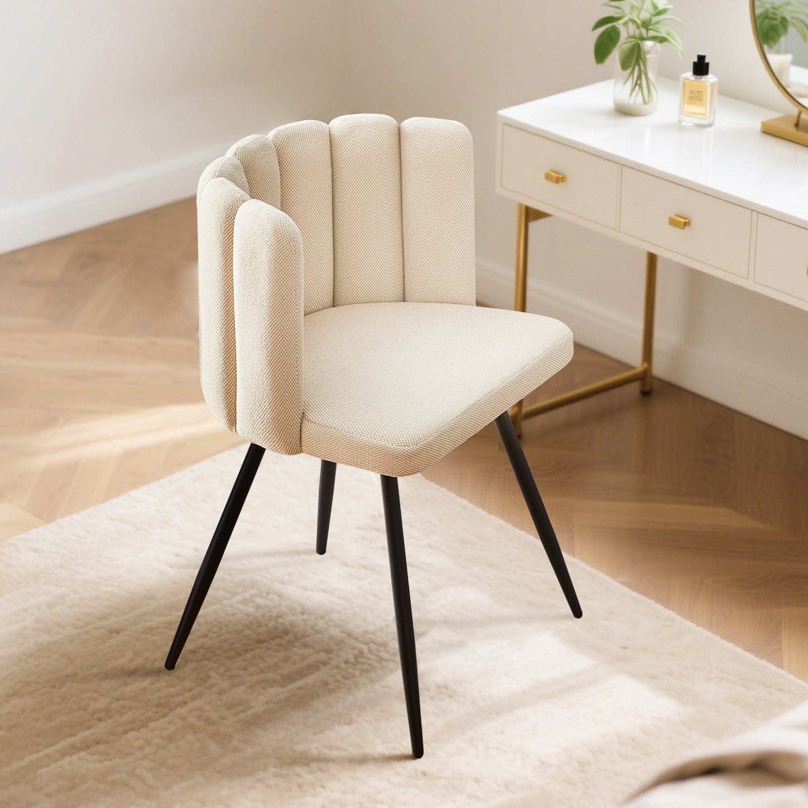 Markland Linen Blend Dining Chair