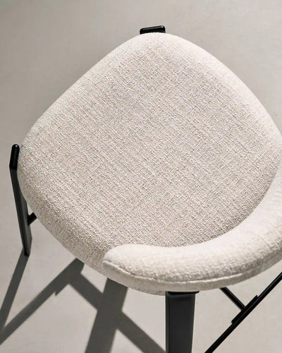 Bramley Linen Blend Bar Stools, 65 cm