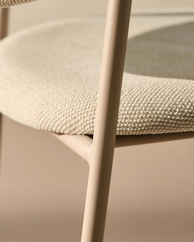 Rowan Cream Linen Blend Dining Chairs