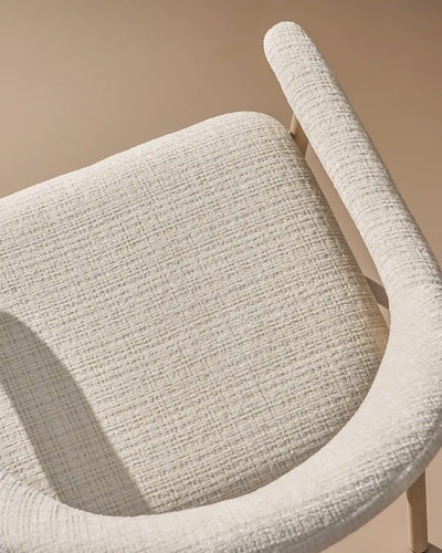 Arlo Chenille Dining Chairs, Taupe Legs