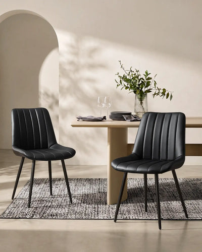 Chaises de salle à manger Clair en similicuir