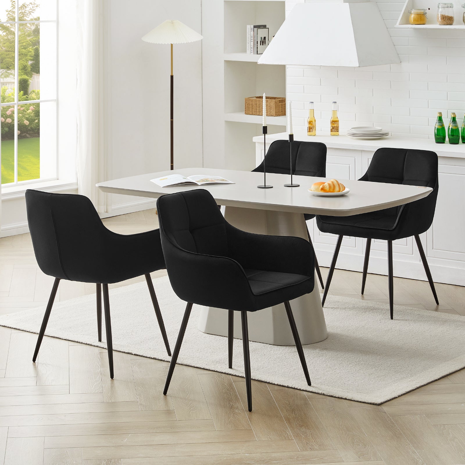 Aven Velvet Dining Chairs