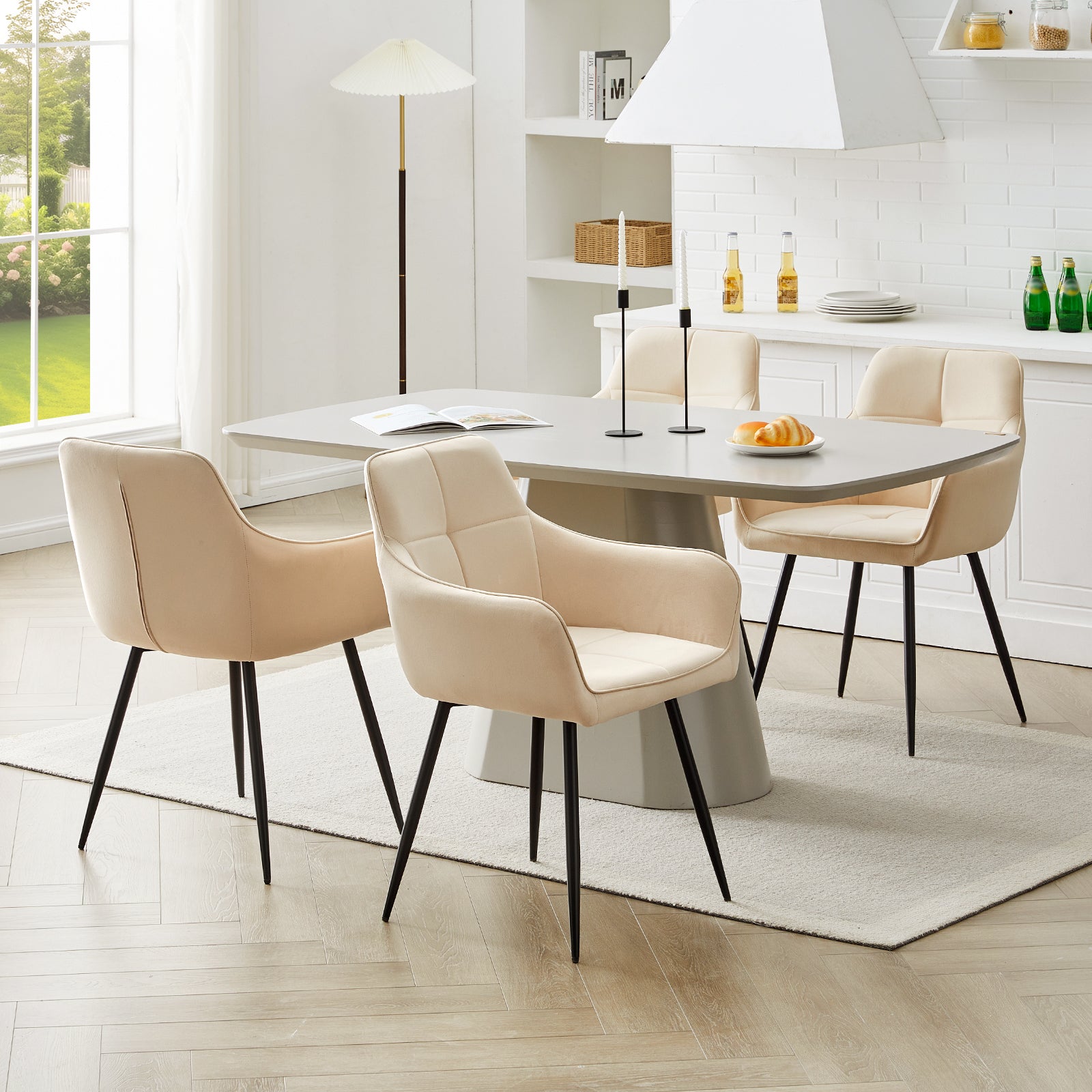 Aven Velvet Dining Chairs