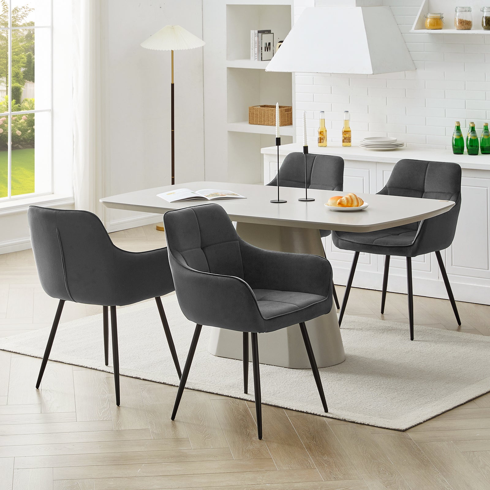 Aven Velvet Dining Chairs