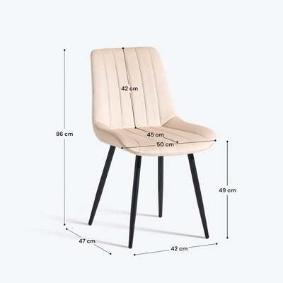 Clair Velvet Dining Chairs