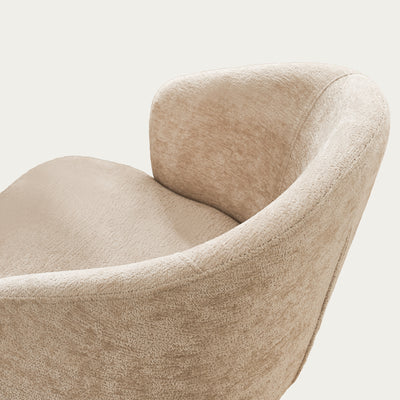 Cleo Chenille Swivel Chair
