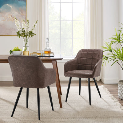 Bloor Faux Leather Dining Chairs