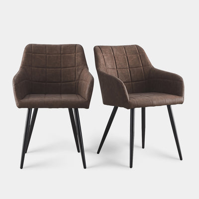 Bloor Faux Leather Dining Chairs